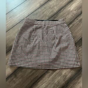 Abercrombie plaid mini skirt